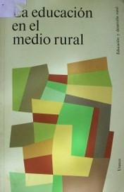 La educación en el medio rural