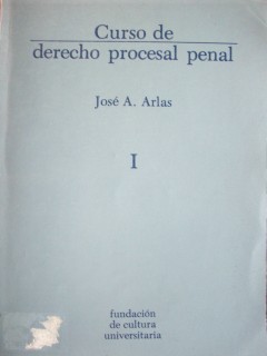 Curso de derecho procesal penal