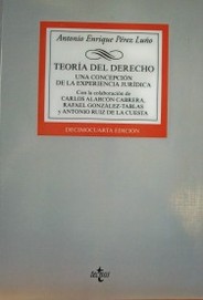 Teoría del Derecho : una concepción de la experiencia jurídica