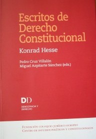 Escritos de Derecho Constitucional