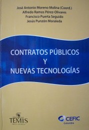 Contratos públicos y nuevas tecnologías