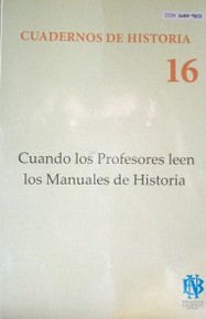 Cuando los profesores leen los manuales de historia