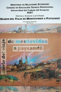 Diario del viaje de Montevideo a Paysandú
