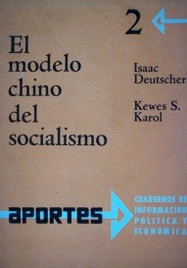 El modelo chino del socialismo