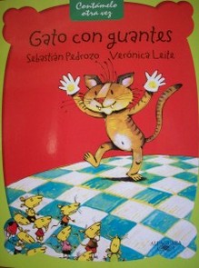 Gato con guantes