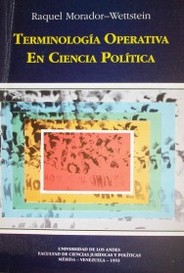 Terminología operativa en Ciencia Política
