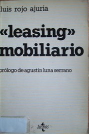 "Leasing" mobiliario