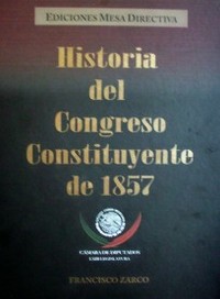Historia del Congreso Constituyente de 1857