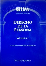 Derecho de la persona