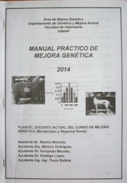 Manual práctico de mejora genética : 2014