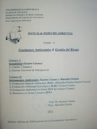 Manual de Derecho Ambiental