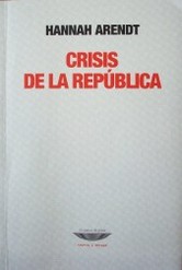 Crisis de la República