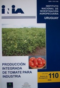 Producción integrada de tomate para industria