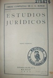 Estudios jurídicos