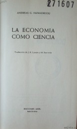 La Economía como ciencia