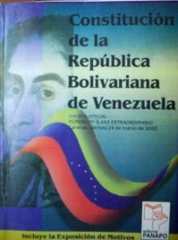 Constitución de la República Bolivariana de Venezuela