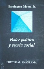 Poder político y teoría social : seis estudios