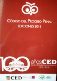 Código del Proceso Penal