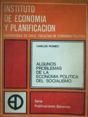 Algunos problemas de la economía política del socialismo