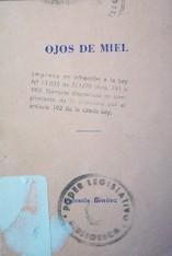 Ojos de miel