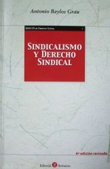 Sindicalismo y Derecho Sindical