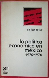 La política económica en México : 1970-1976