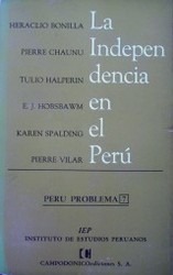 La independencia en el Perú