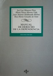 Manual de derecho de la dependencia