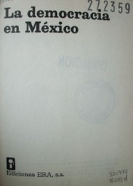 La democracia en México