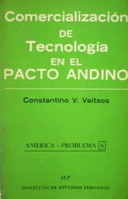 Comercialización de tecnología en el Pacto Andino