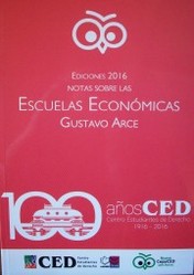 Notas sobre las Escuelas Económicas