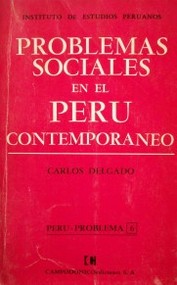 Problemas sociales en el Perú contemporáneo