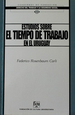 Estudios sobre el tiempo de trabajo en el Uruguay