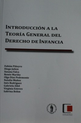 Introducción a la teoría general del derecho de infancia