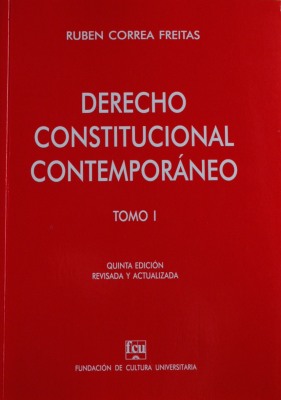 Derecho Constitucional contemporáneo