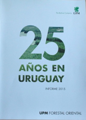 25 años en Uruguay : informe 2015