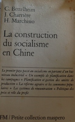 La construction du socialisme en Chine