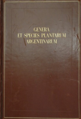 Genera et species plantarum argentinarum