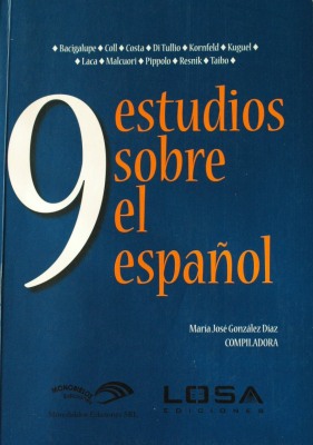 9 estudios sobre el español