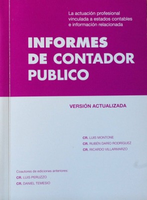 Informes de Contador Público