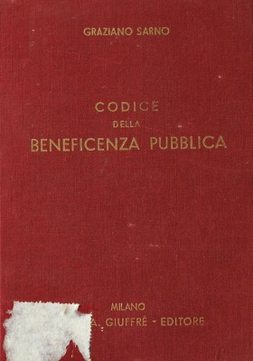 Codice della beneficenza pubblica