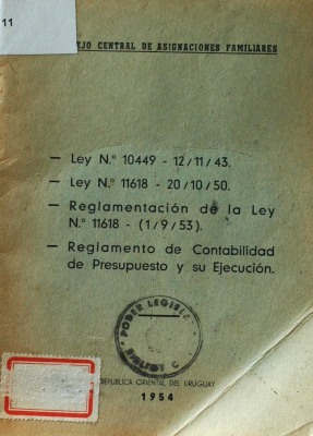 Ley Nº 10499 : 12/11/43