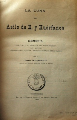 La Cuna del Asilo de E. y Huérfanos