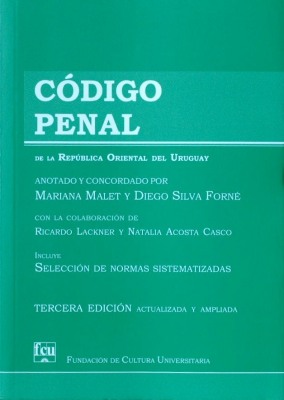 Código Penal : de la República Oriental del Uruguay : y anexo normativo