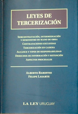 Leyes de tercerización