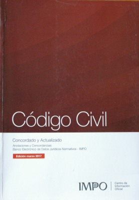 Código Civil : concordado y actualizado