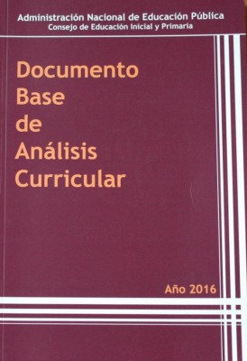 Documento Base de Análisis Curricular