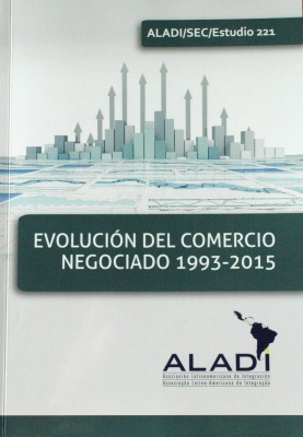 Evolución del comercio negociado : 1993-2015