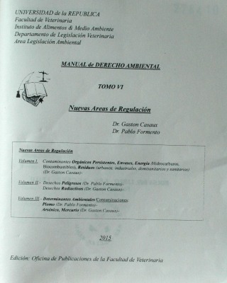 Manual de Derecho Ambiental