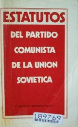 Estatutos del Partido Comunista de la Unión Soviética